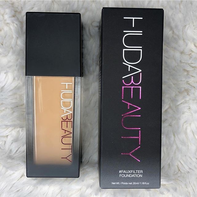 Huda Beauty #FauxFilter Acne Prone Semi-Matte Full Coverage Foundation Cream 130G (Pack Of 2)