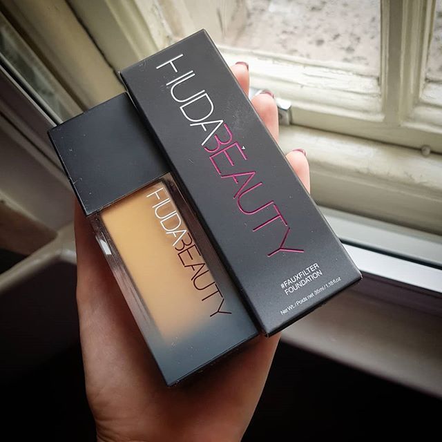 Huda Beauty #FauxFilter Acne Prone Semi-Matte Full Coverage Foundation Cream 130G (Pack Of 2)